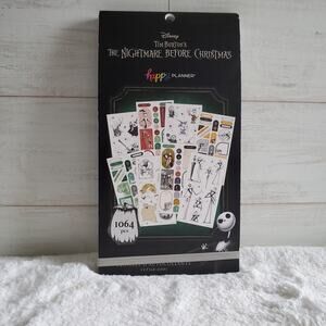 The Happy Planner Disney the Nightmare Before Christmas Stickers Read Desc.